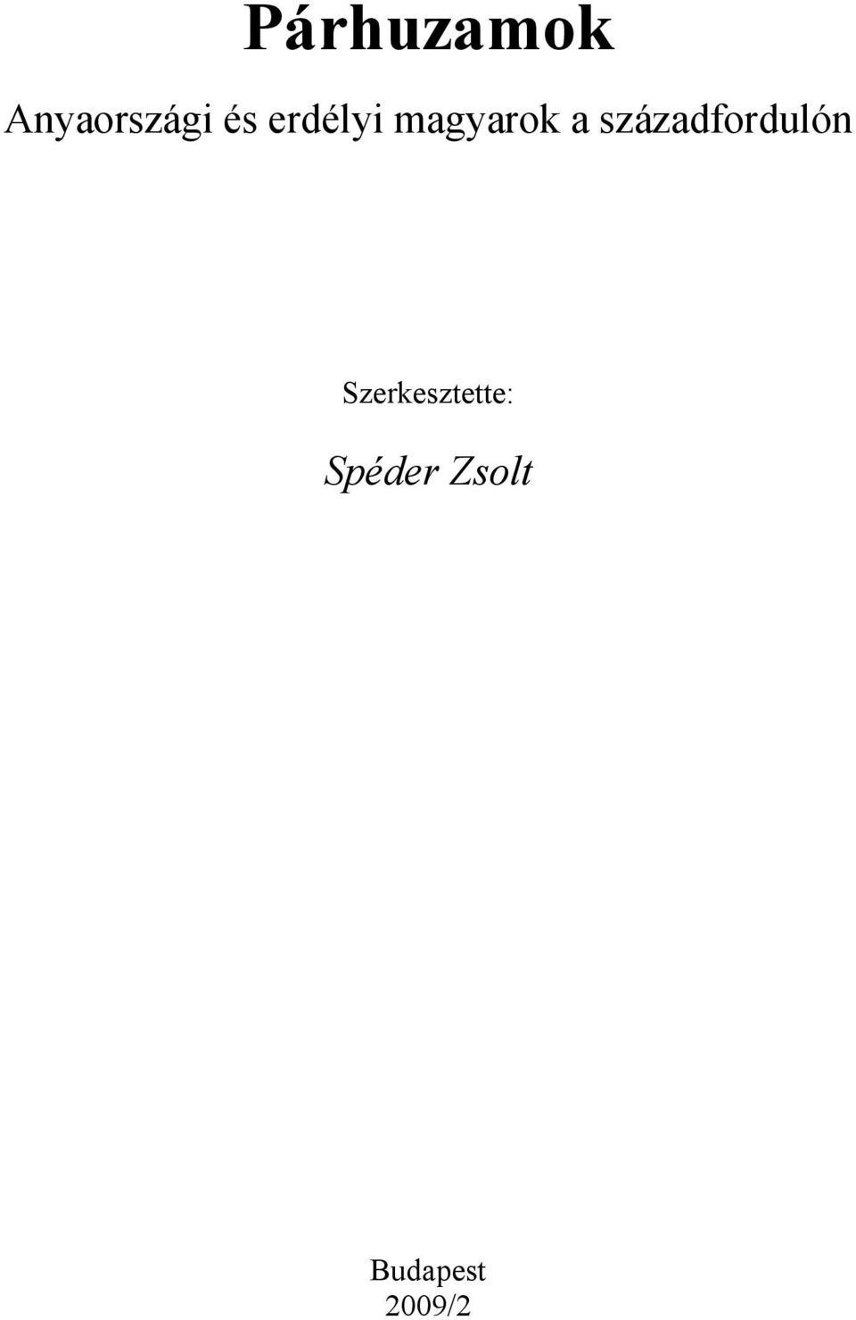századfordulón