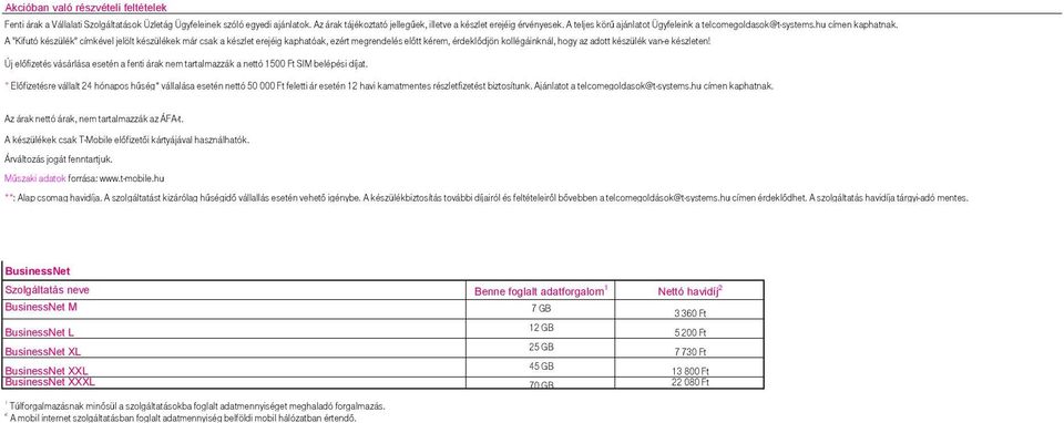 A "Kifutó készülék" címkével jelölt készülékek már csak a készlet erejéig kaphatóak, ezért megrendelés előtt kérem, érdeklődjön kollégáinknál, hogy az adott készülék van-e készleten!