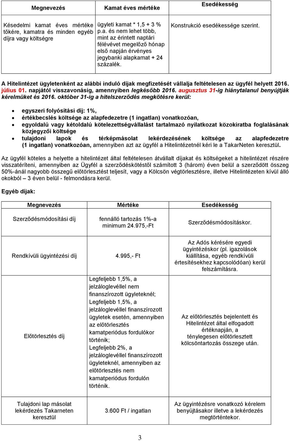 napjától visszavonásig, amennyiben legkésőbb 2016. augusztus 31-ig hiánytalanul benyújtják kérelmüket és 2016.