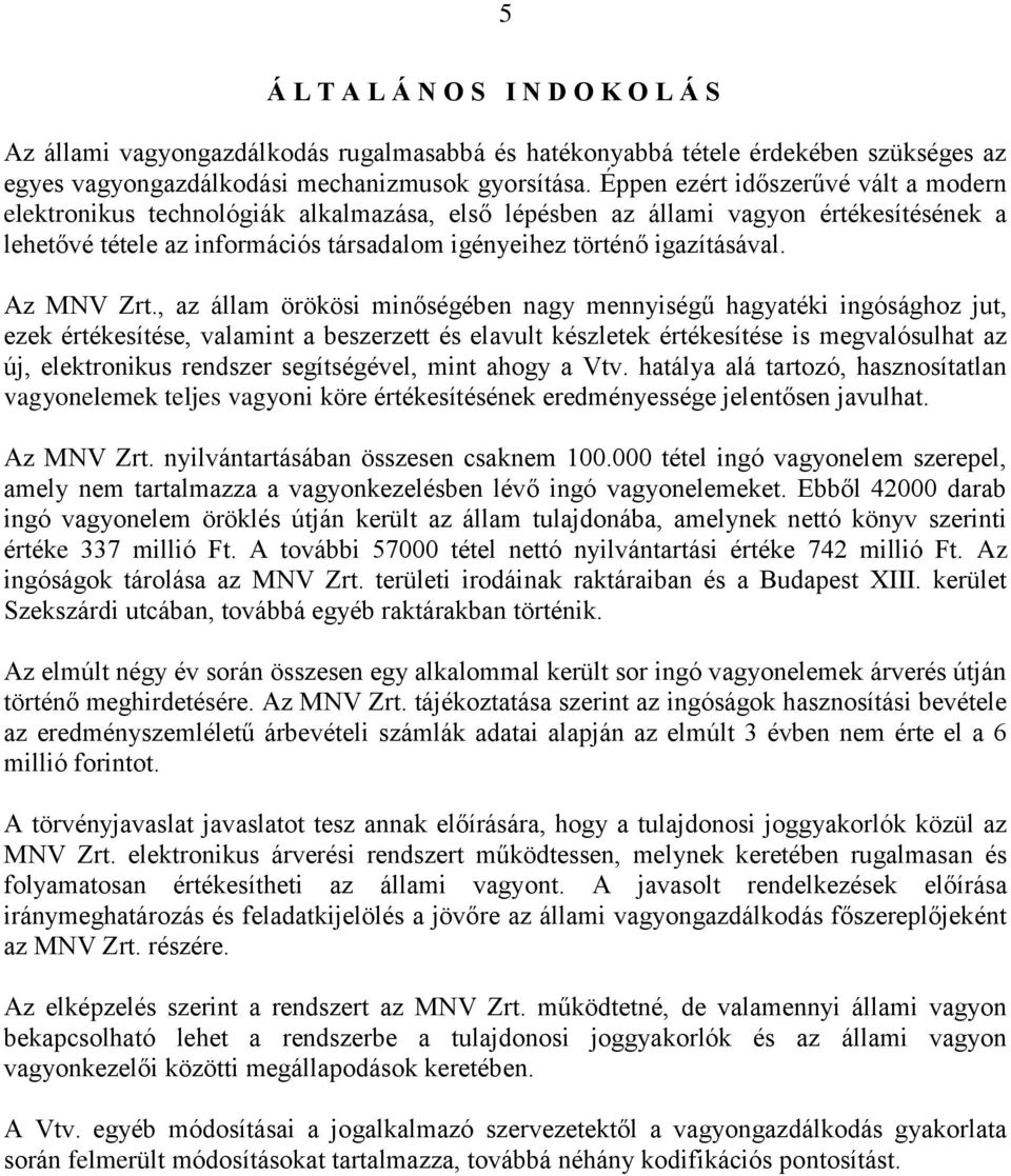 Az MNV Zrt.