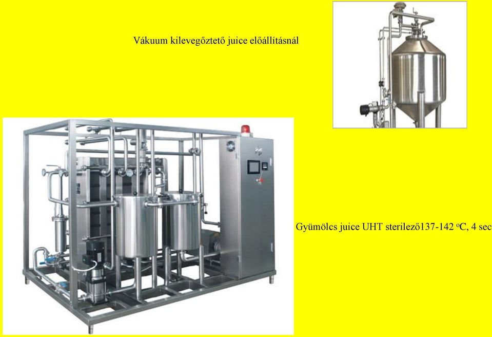 Gyümölcs juice UHT