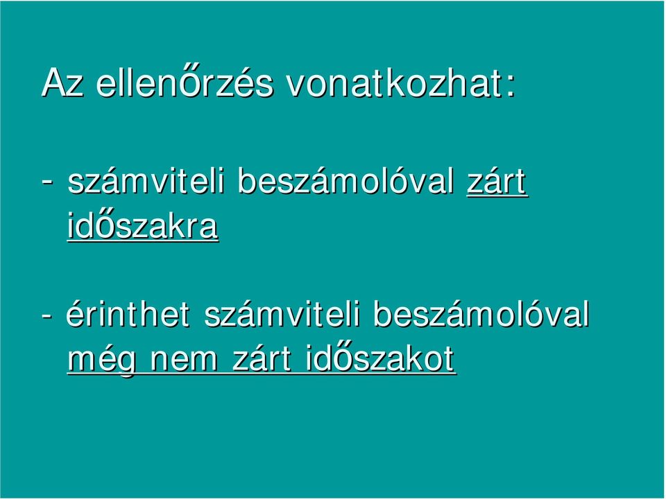szakra - érinthet számviteli