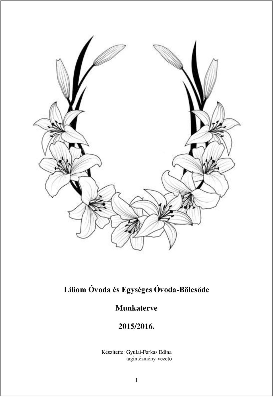 Óvoda-Bölcsőde