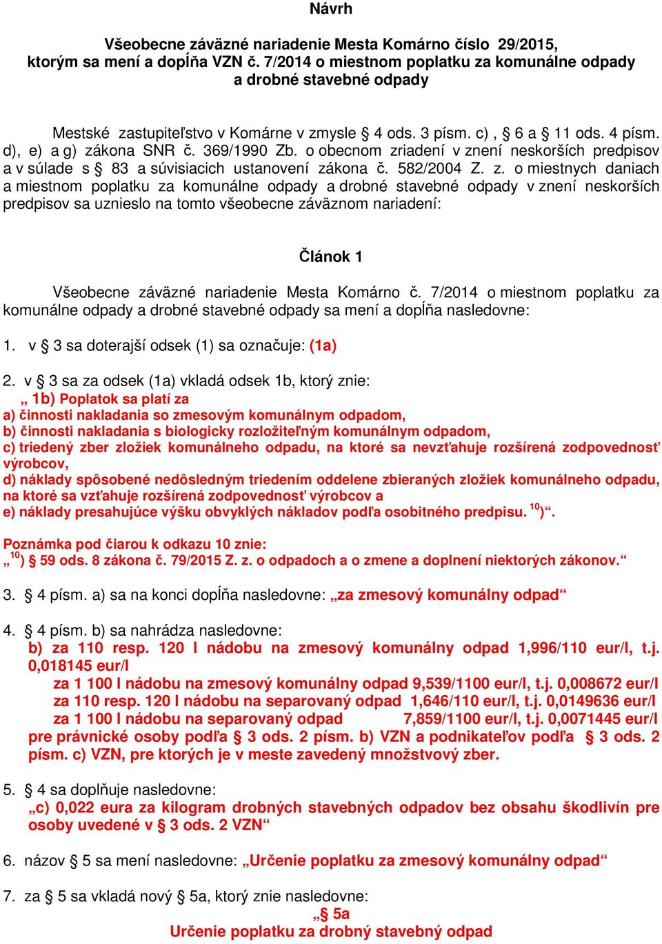 o obecnom zr