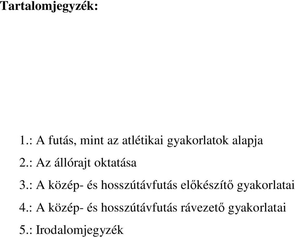 : Az állórajt oktatása 3.