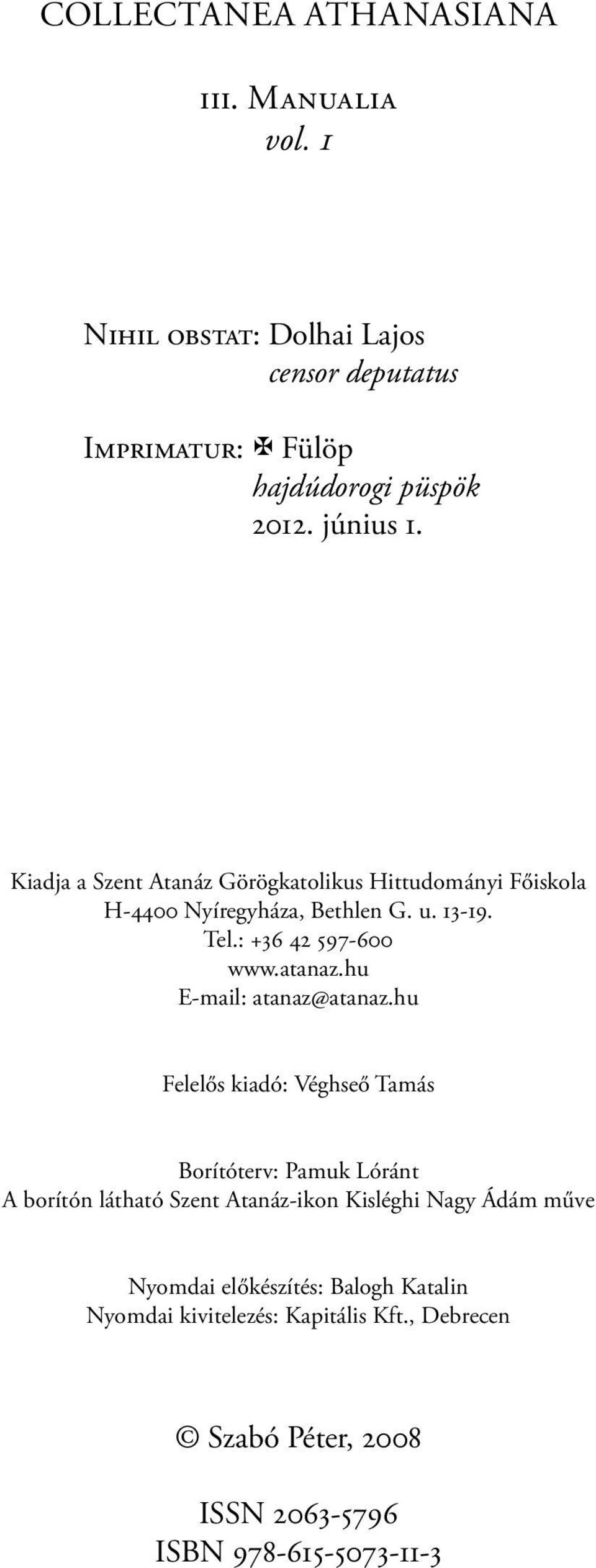 atanaz.hu E-mail: atanaz@atanaz.