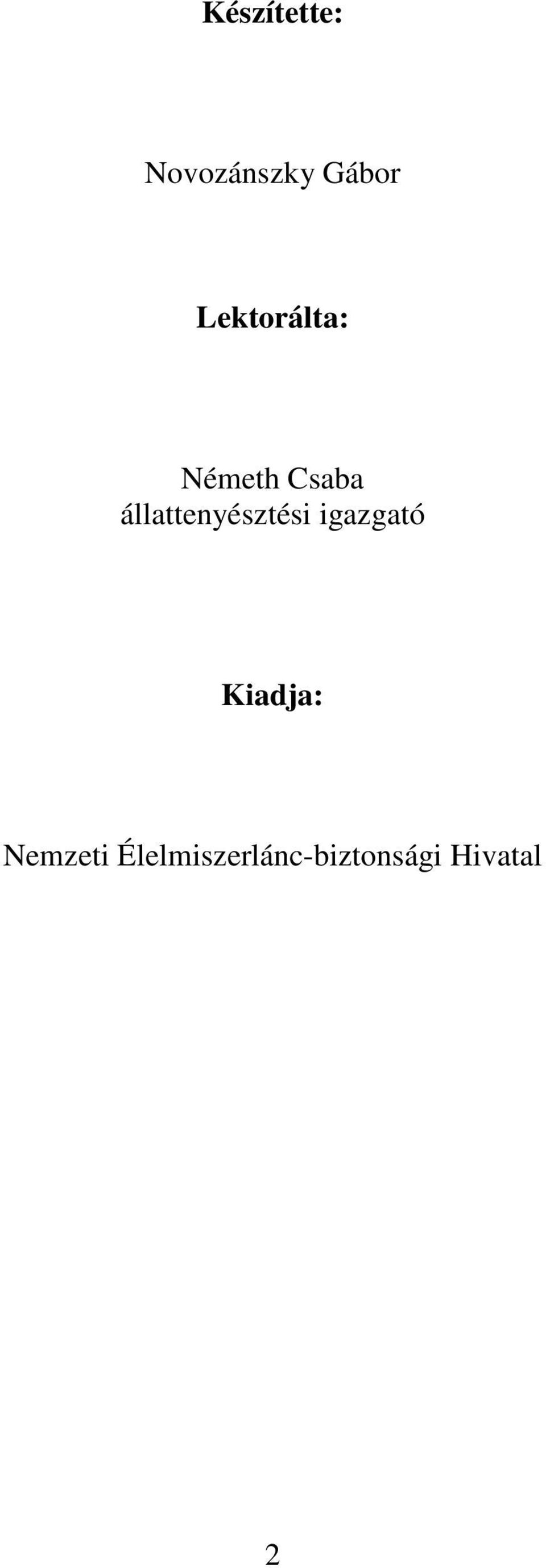 állattenyésztési igazgató