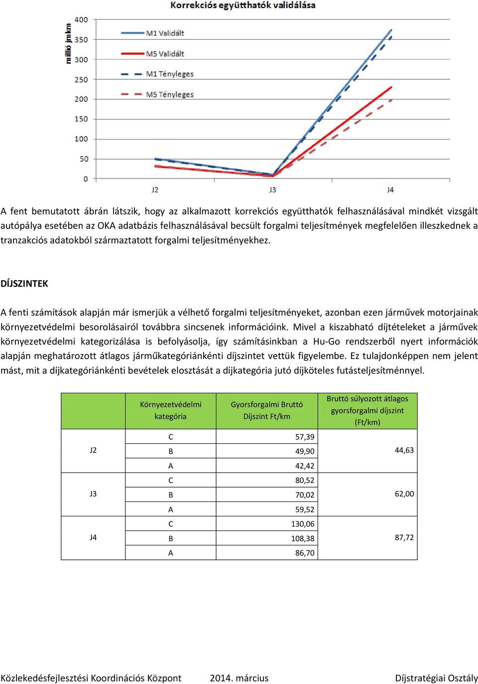 DÍJSZINTEK A fenti számítások alapján már ismerjük a vélhető forgalmi teljesítményeket, azonban ezen járművek motorjainak környezetvédelmi besorolásairól továbbra sincsenek információink.