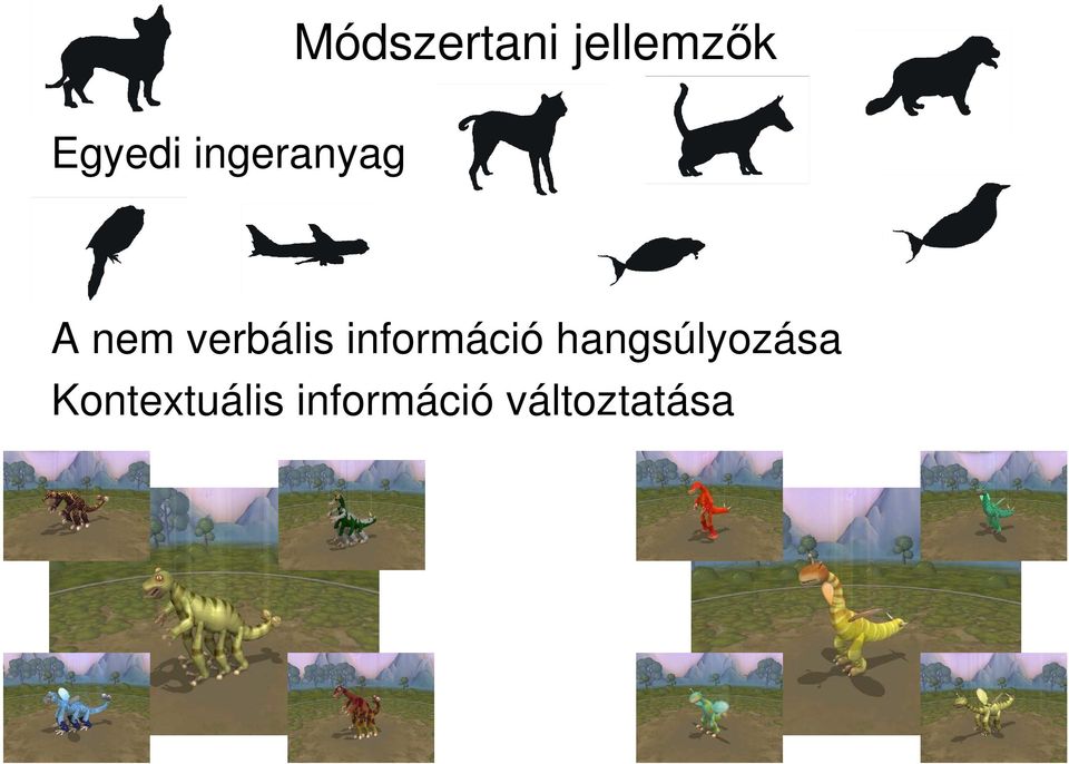 információ hangsúlyozása