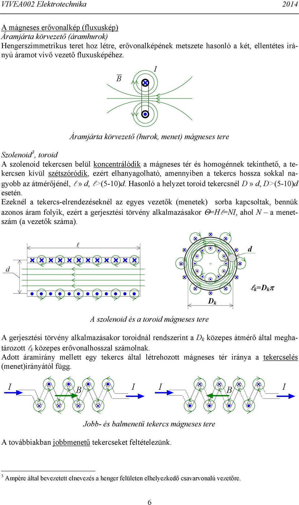 ekercs hossza sokkal nagyobb az ámérőjénél, l» d, l>(5-)d. Hasonló a helyze orod ekercsnél D» d, D>(5-)d eseén.