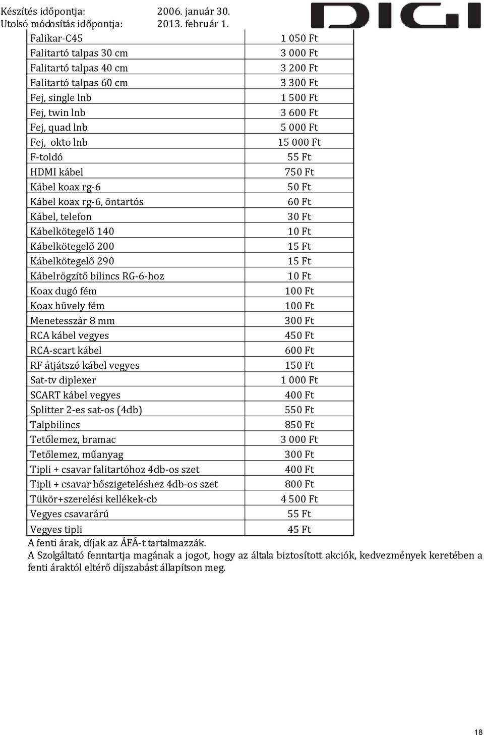 vegyes Sat-tv diplexer SCART kábel vegyes Splitter 2-es sat-os (4db) Talpbilincs Tetőlemez, bramac Tetőlemez, műanyag Tipli + csavar falitartóhoz 4db-os szet Tipli + csavar hőszigeteléshez 4db-os