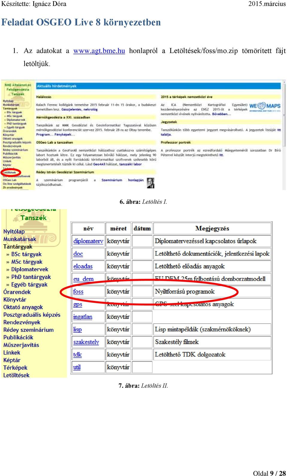 hu honlapról a Letöltések/foss/mo.