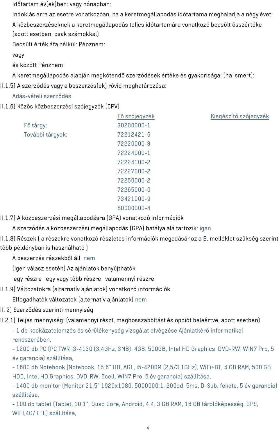 ismert): II.1.