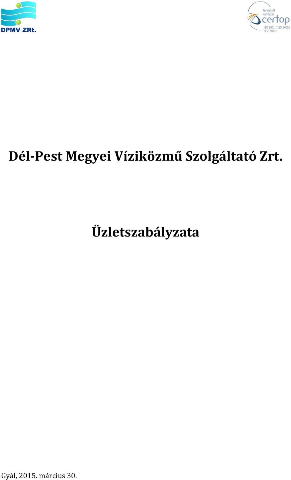 Szolgáltató Zrt.