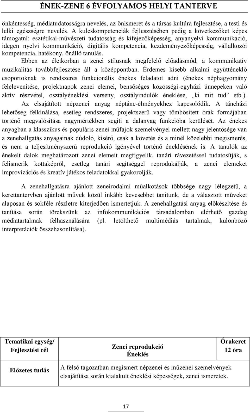 kompetencia, kezdeményezőképesség, vállalkozói kompetencia, hatékony, önálló tanulás.