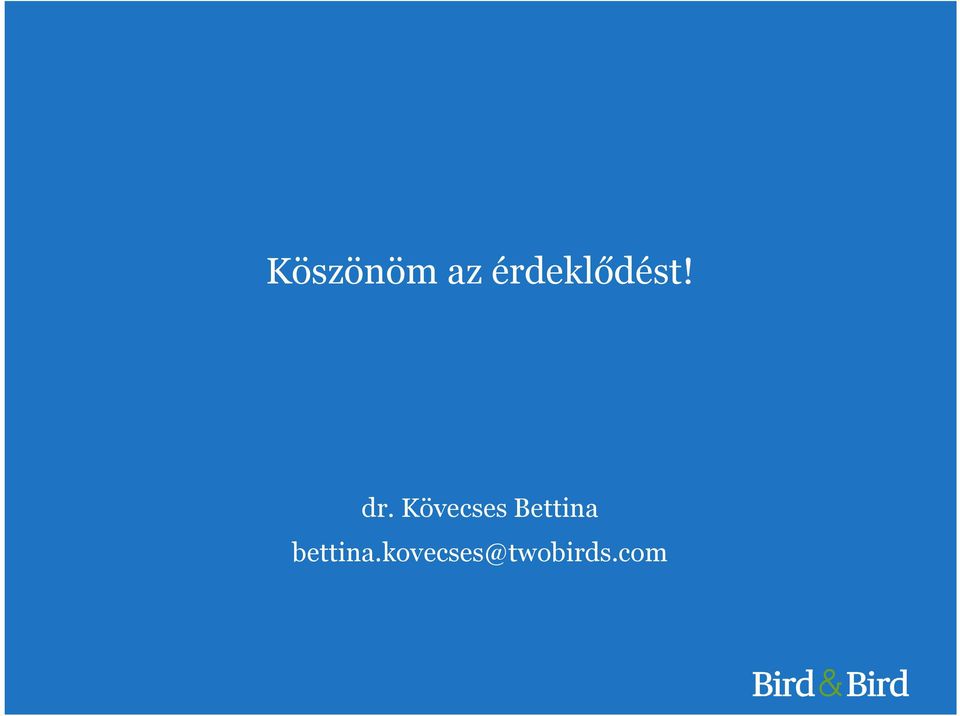 Kövecses Bettina