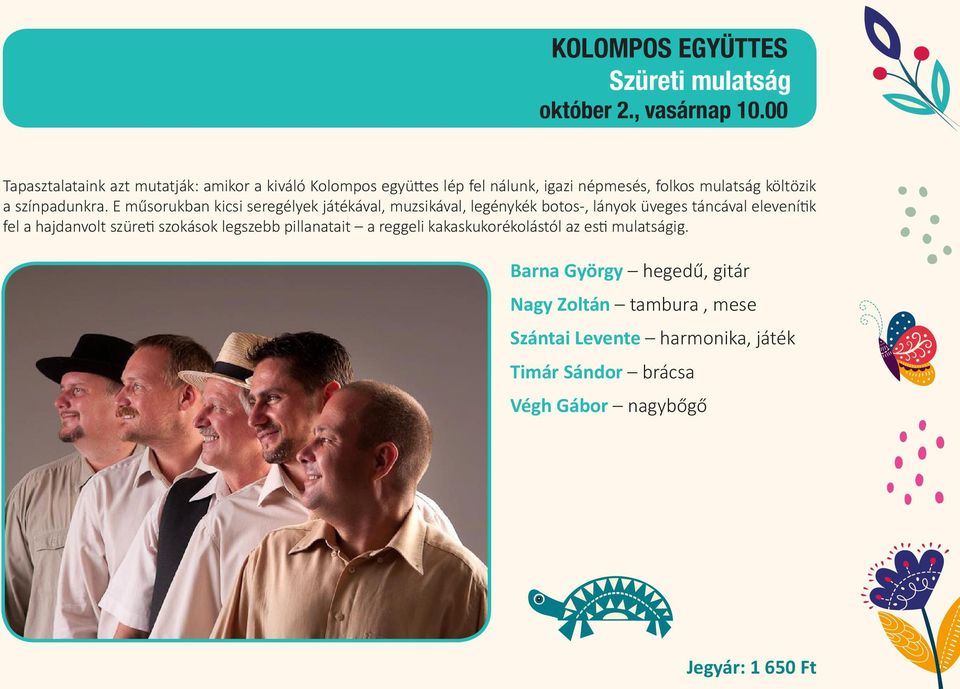 színpadunkra.