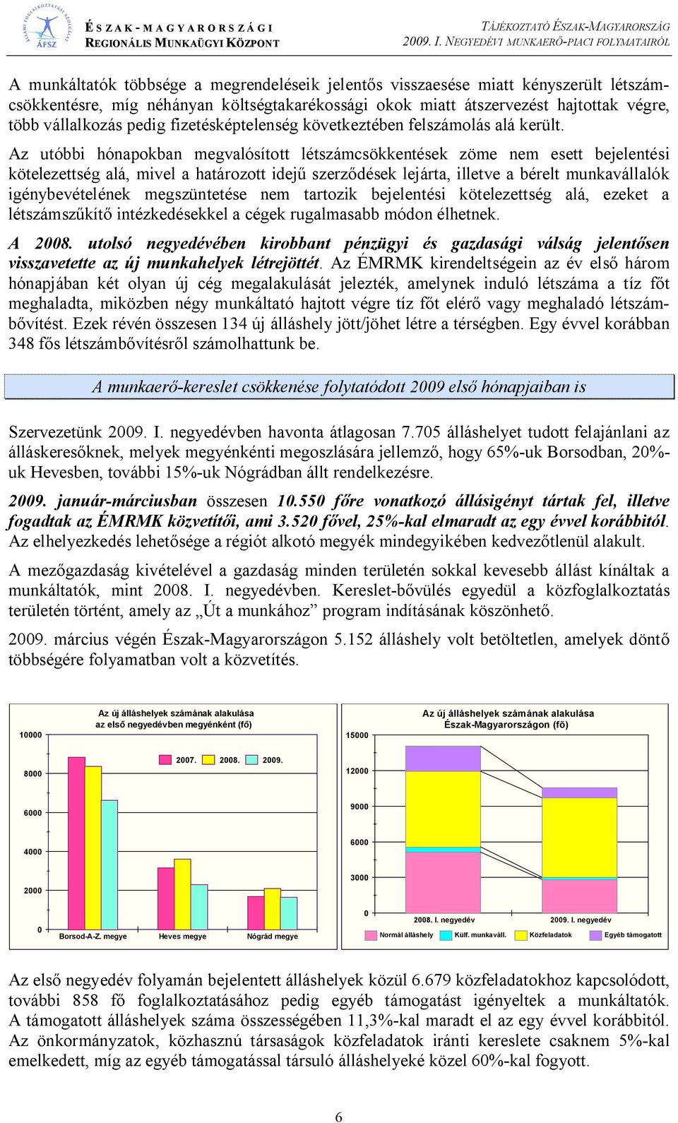 Az utóbbi hónapokban megvalósított létszámcsökkentések zöme nem esett bejelentési kötelezettség alá, mivel a határozott idej szerz dések lejárta, illetve a bérelt munkavállalók igénybevételének