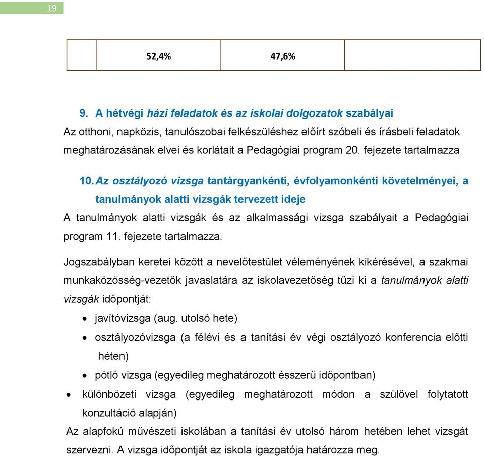 program 20. fejezete tartalmazza 10.