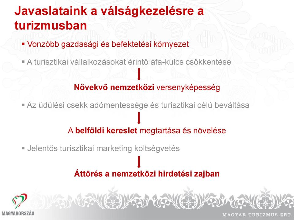 Az üdülési csekk adómentessége és turisztikai célú beváltása A belföldi kereslet megtartása