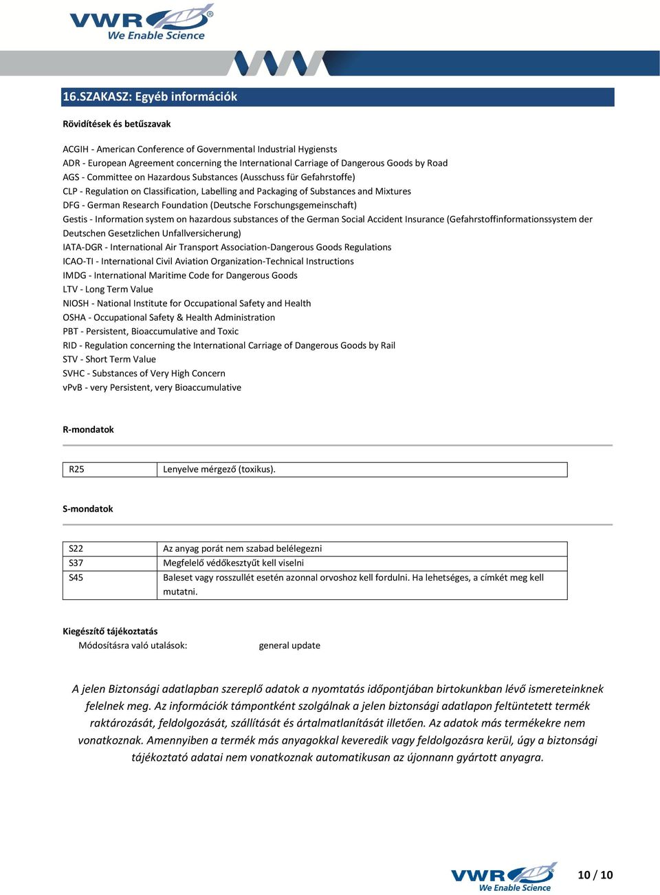Foundation (Deutsche Forschungsgemeinschaft) Gestis - Information system on hazardous substances of the German Social Accident Insurance (Gefahrstoffinformationssystem der Deutschen Gesetzlichen
