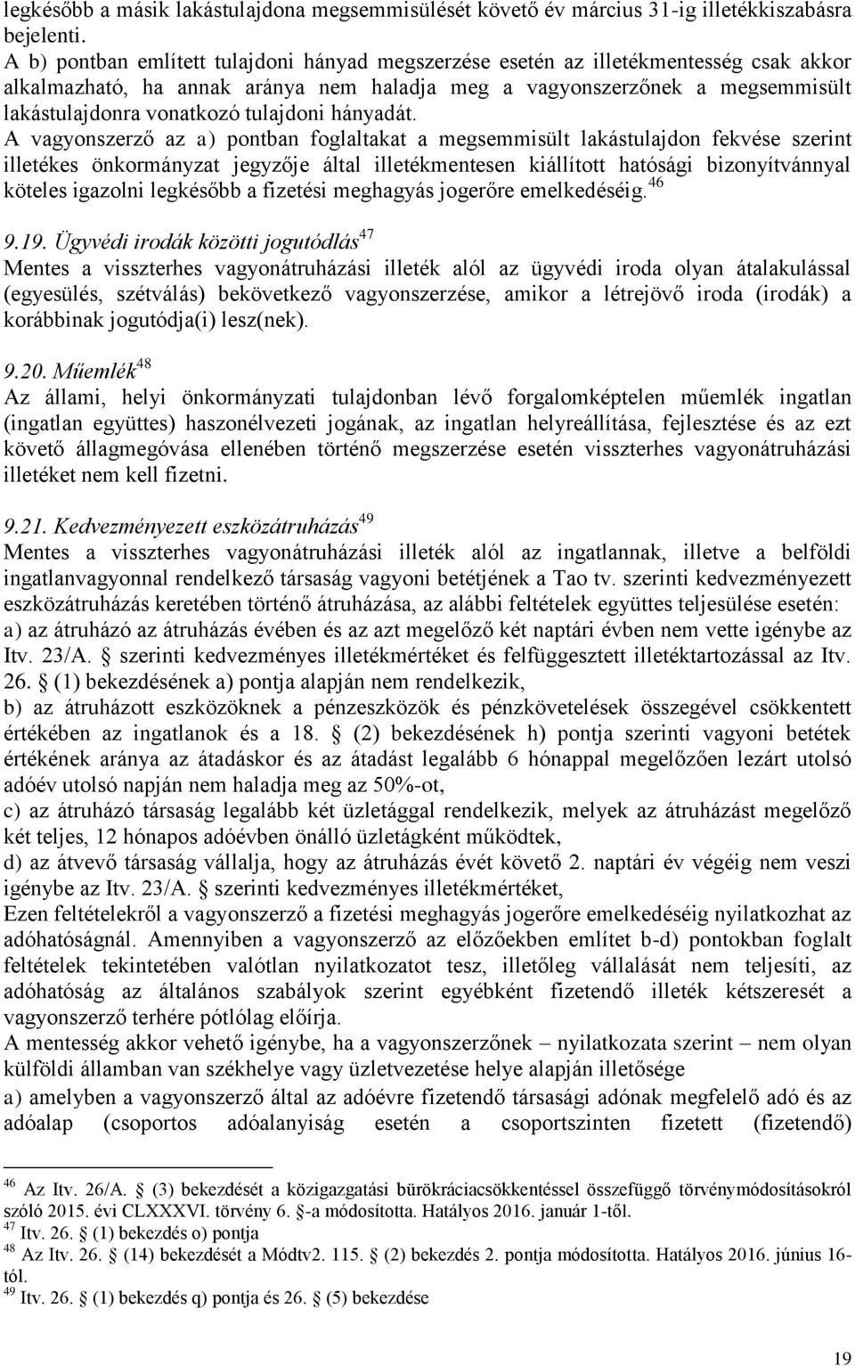 tulajdoni hányadát.