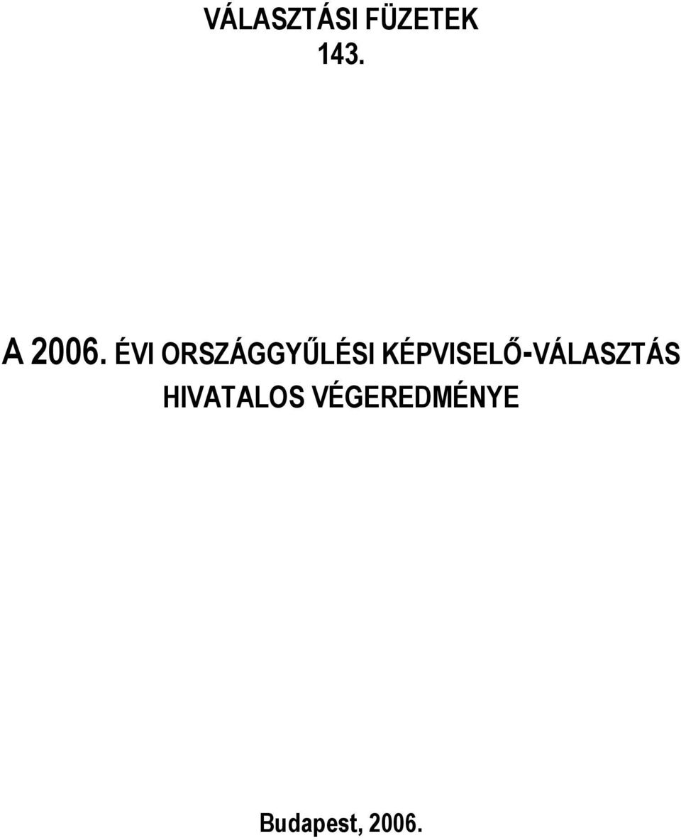 ÉVI ORSZÁGGYŰLÉSI