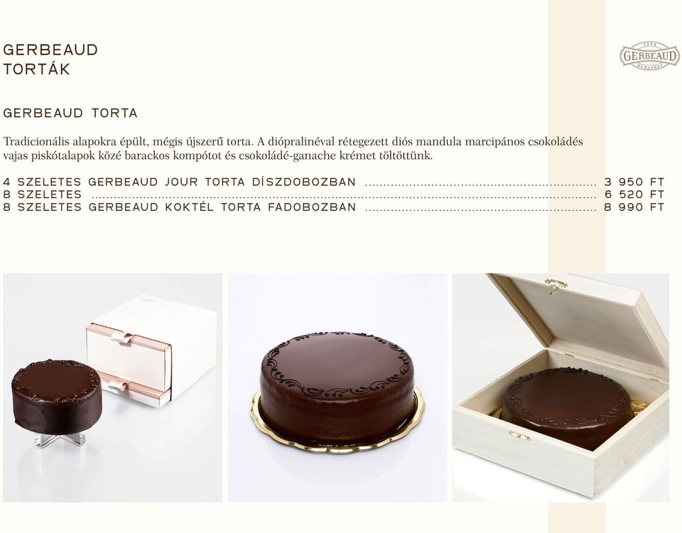barackos kompótot és csokoládé-ganache krémet töltöttünk.