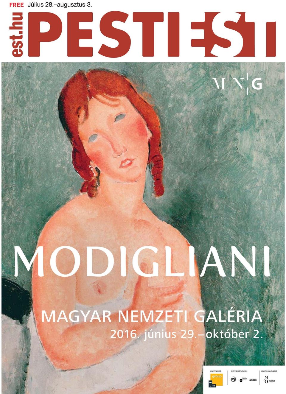 Batliner Gyűjtemény MODIGLIANI MAGYAR NEMZETI GALÉRIA 201.