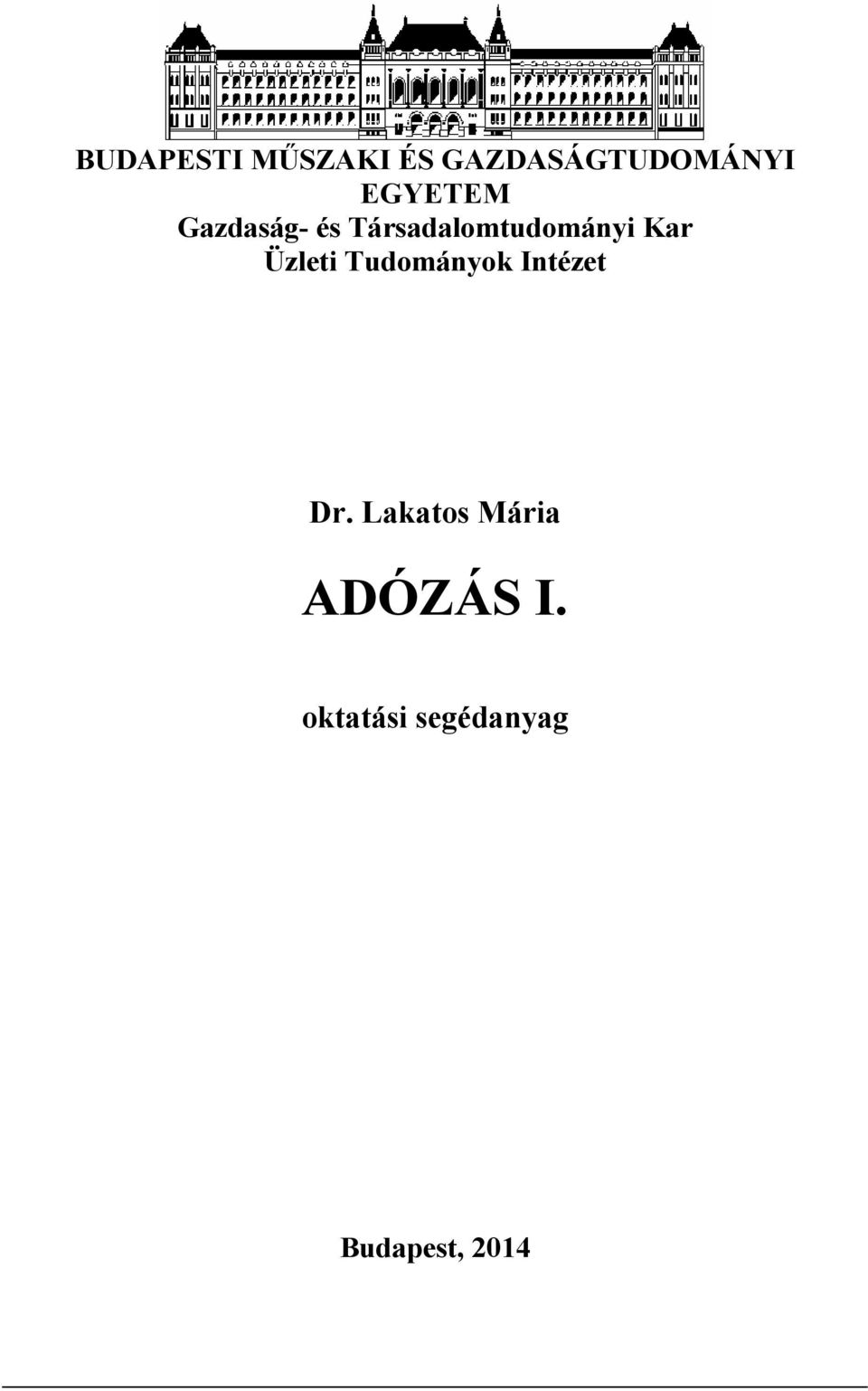 Kar Üzleti Tudományok Intézet Dr.