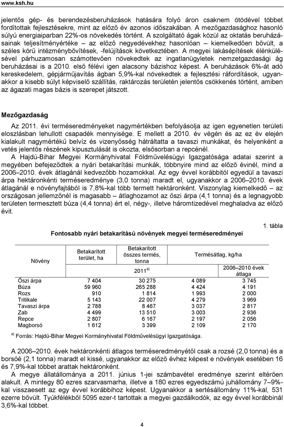 A szolgáltató ágak közül az oktatás beruházásainak teljesítményértéke az előző negyedévekhez hasonlóan kiemelkedően bővült, a széles körű intézménybővítések, -felújítások következtében.