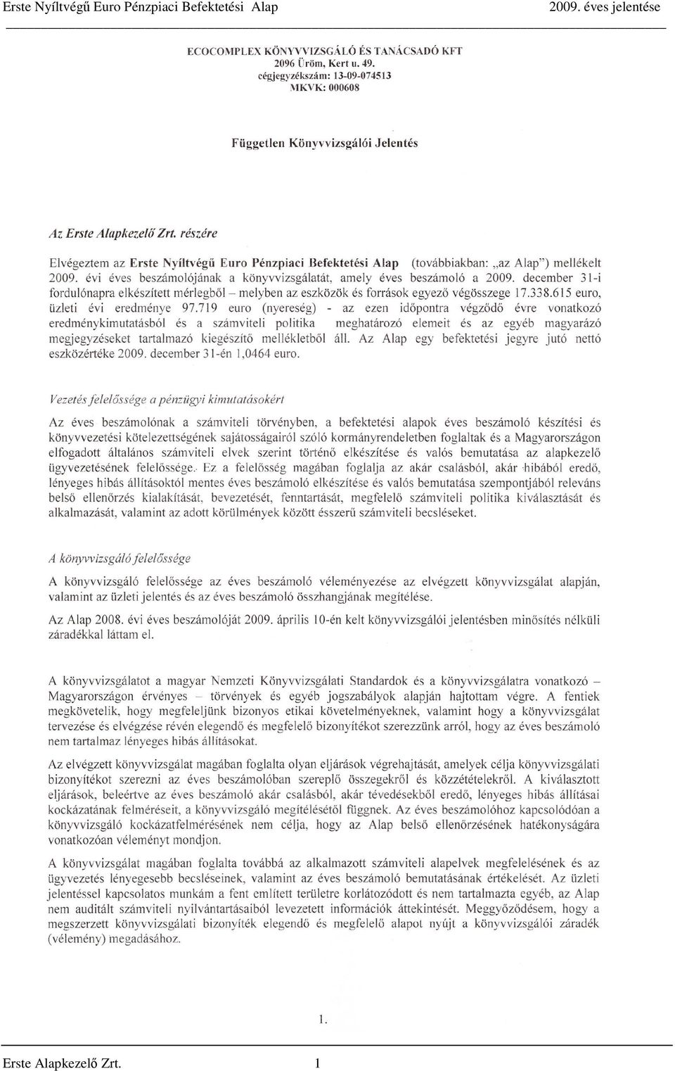 Befektetési Alap