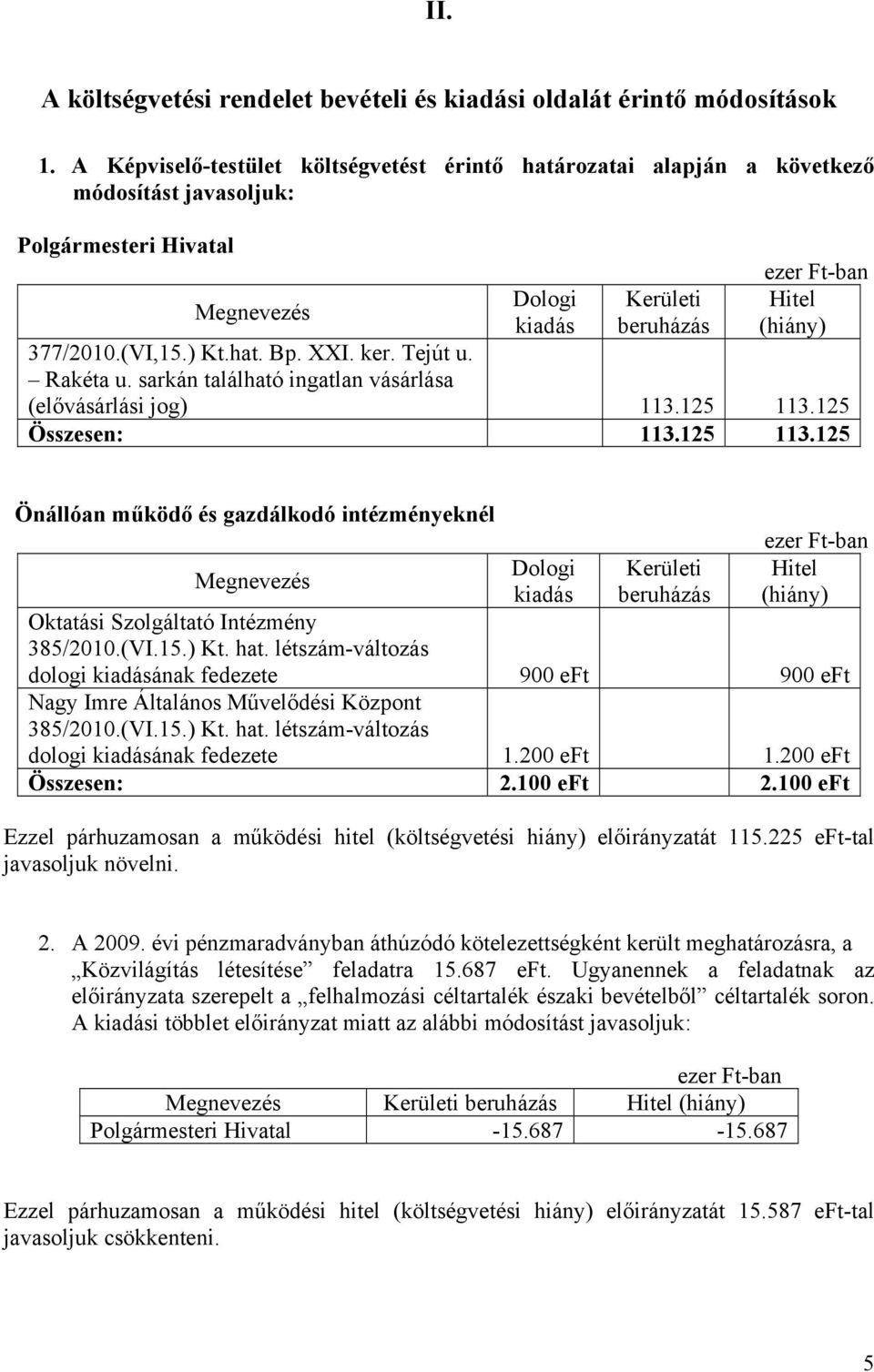 XXI. ker. Tejút u. Rakéta u. sarkán található ingatlan vásárlása (elővásárlási jog) 113.125 113.