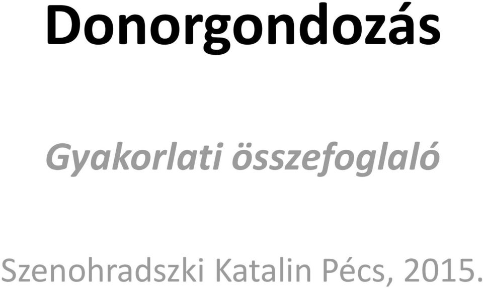 összefoglaló