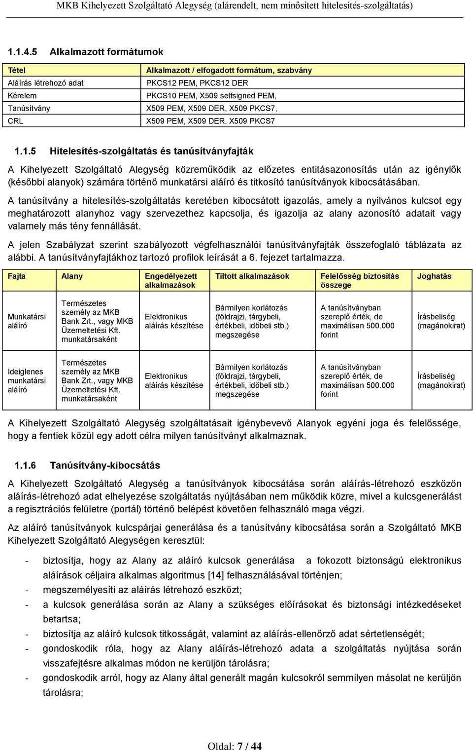 X509 PKCS7, X509 PEM, X509 DER, X509 PKCS7 1.