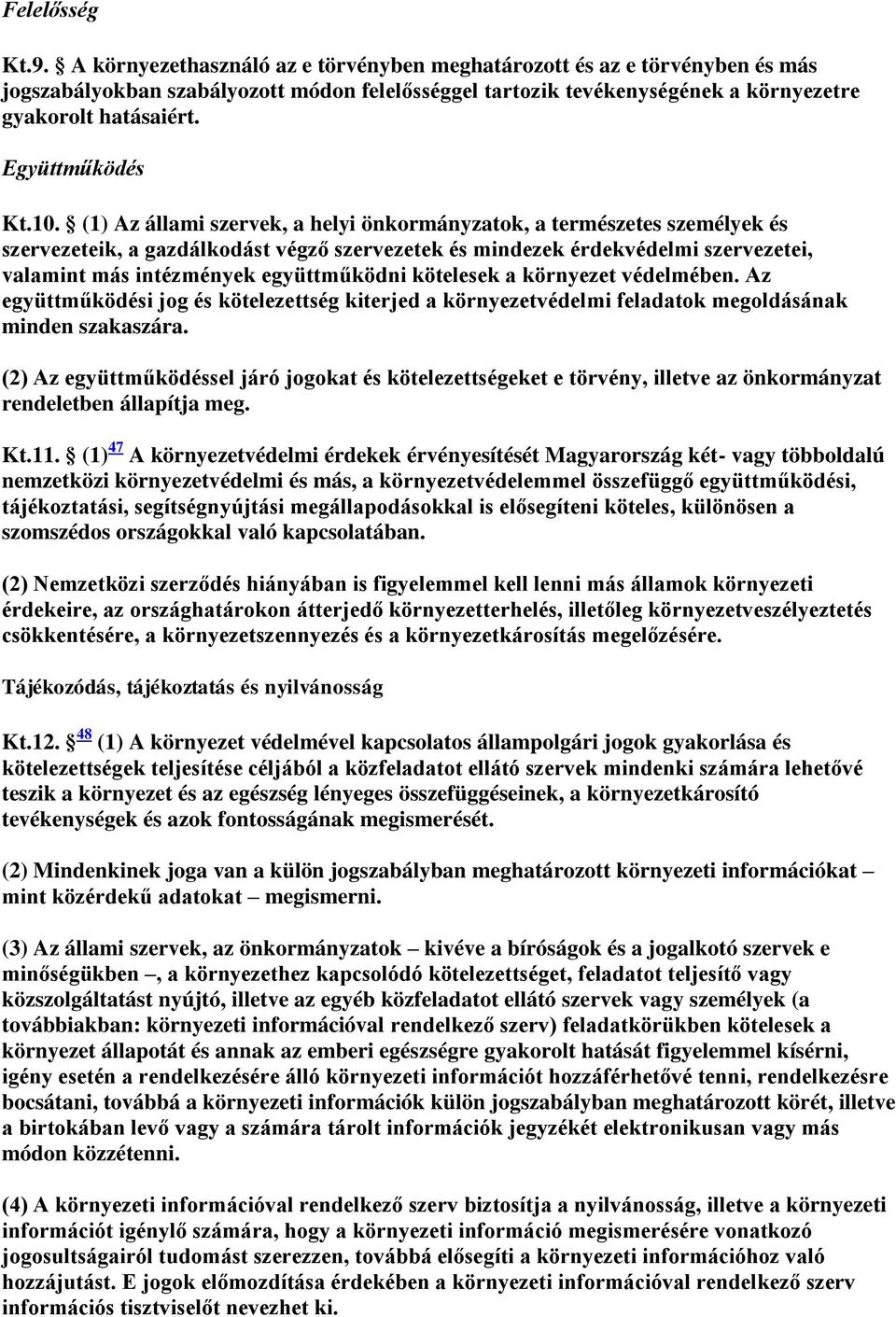 Együttműködés Kt.10.
