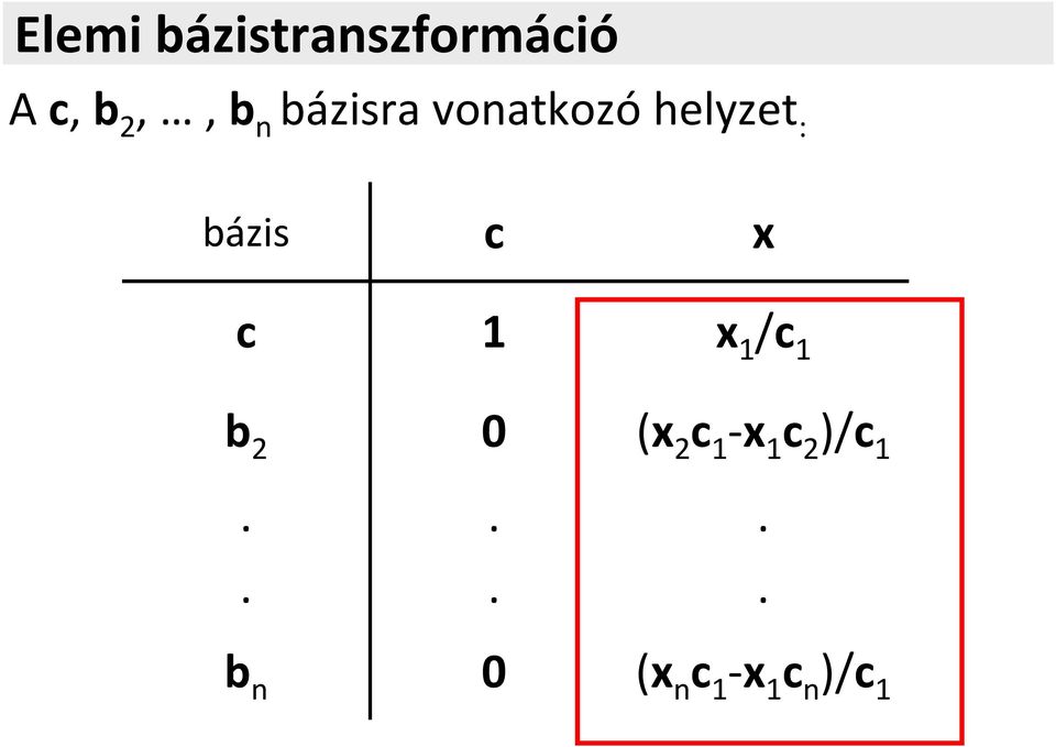 vonatkozó helyzet :