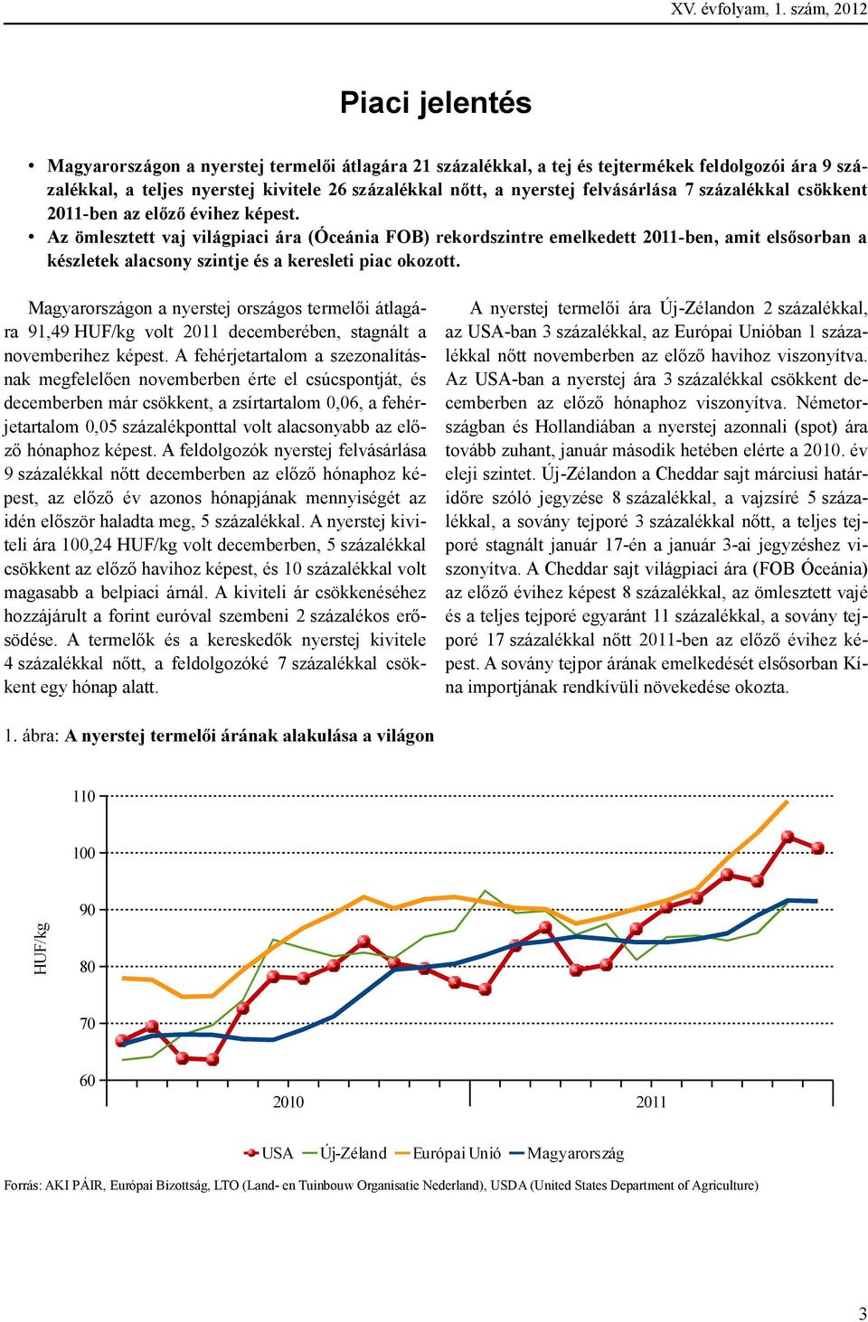 felvásárlása 7 százalékkal csökkent 2011-ben az elızı évihez képest.