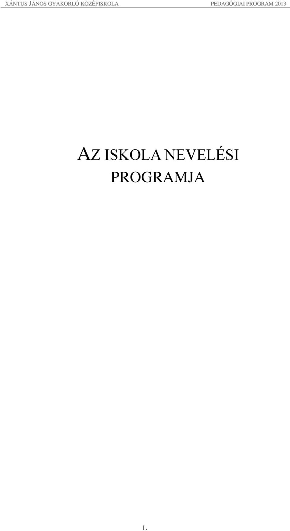 PROGRAMJA