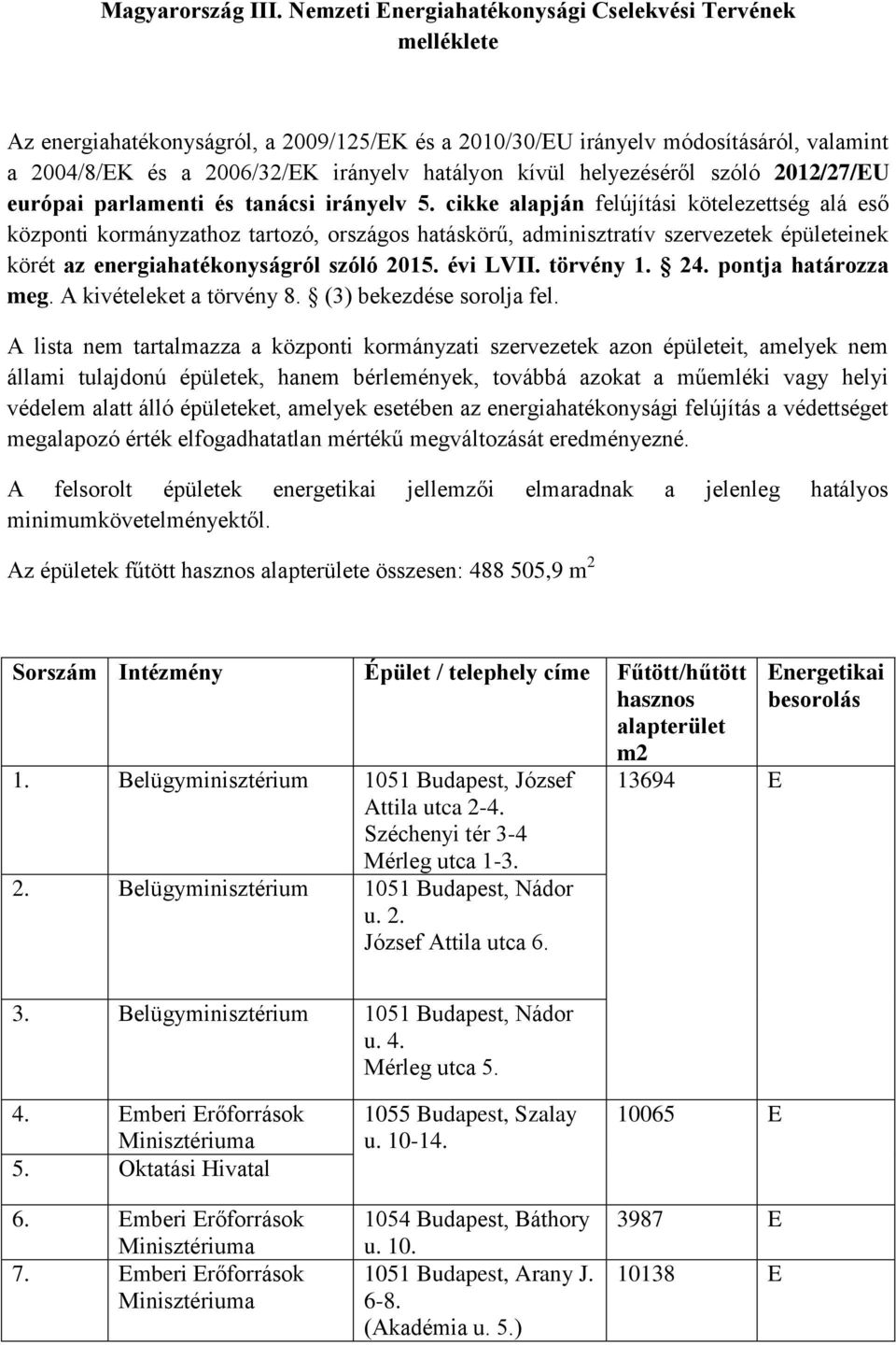 helyezéséről szóló 2012/27/EU európai parlamenti és tanácsi irányelv 5.