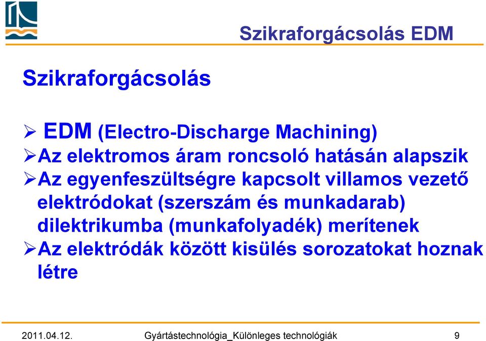 Különleges technológiák - PDF Ingyenes letöltés