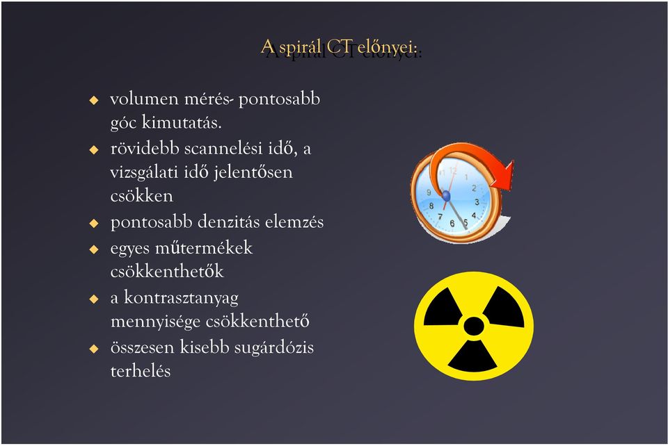 pontosabb denzitás elemzés egyes műtermékek csökkenthetők a