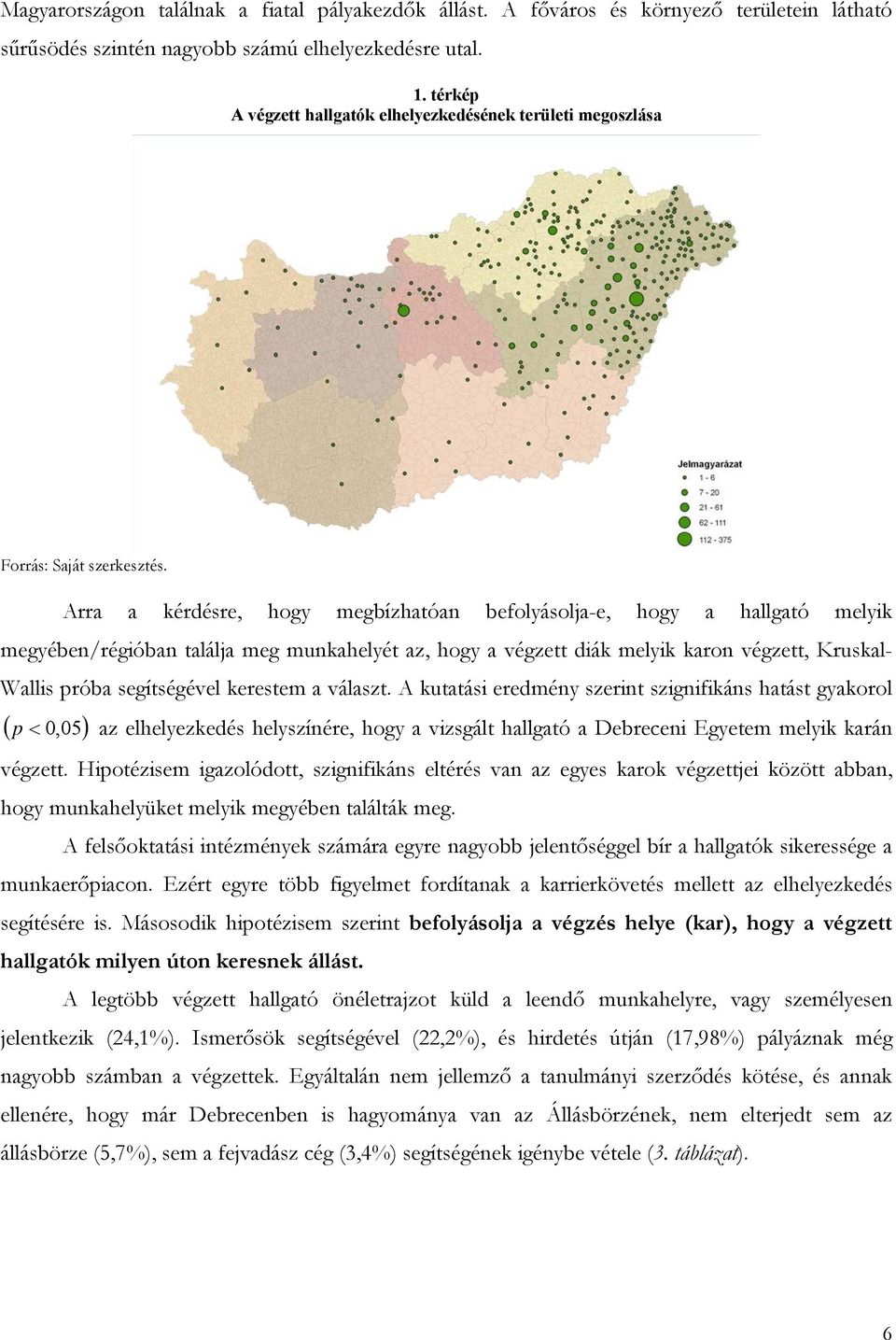 diák melyik karon végzett, Kruskal- Wallis próba segítségével kerestem a választ.