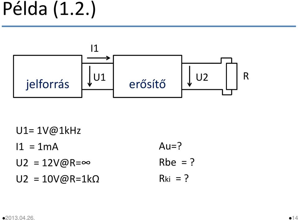 Az ideális feszültségerősítő ELEKTRONIKA 2 - PDF Ingyenes letöltés