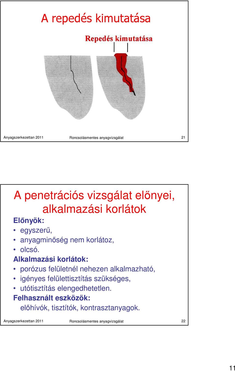 Alkalmazási korlátok: porózus felületnél nehezen alkalmazható, igényes felülettisztítás szükséges,
