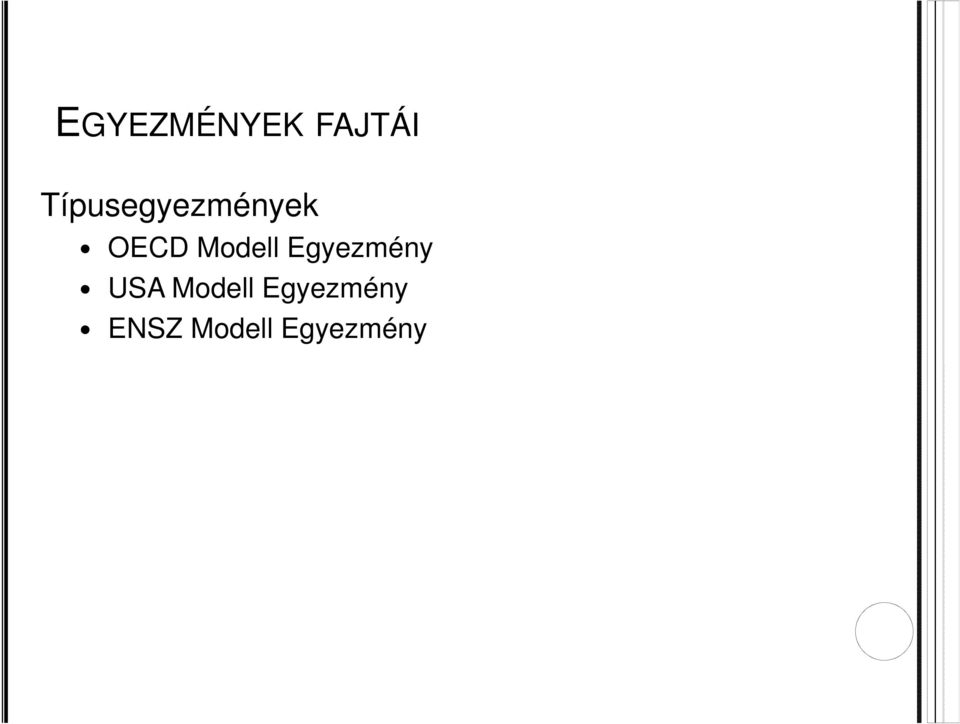 Modell Egyezmény USA