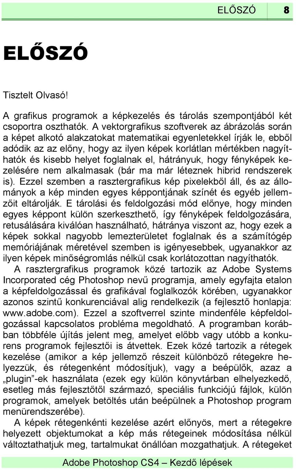 helyet foglalnak el, hátrányuk, hogy fényképek kezelésére nem alkalmasak (bár ma már léteznek hibrid rendszerek is).