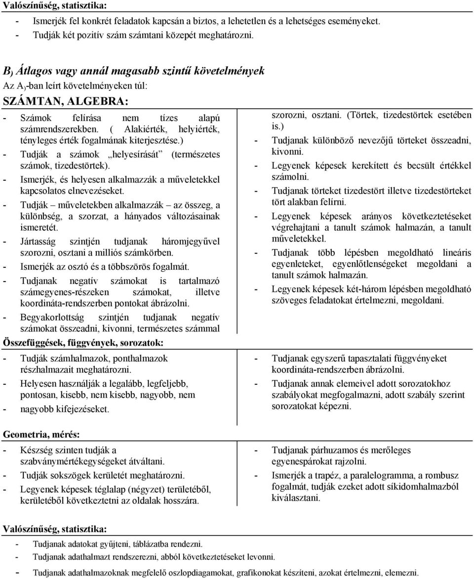 ( Alakiérték, helyiérték, tényleges érték fogalmának kiterjesztése.) - Tudják a számok helyesírását (természetes számok, tizedestörtek).