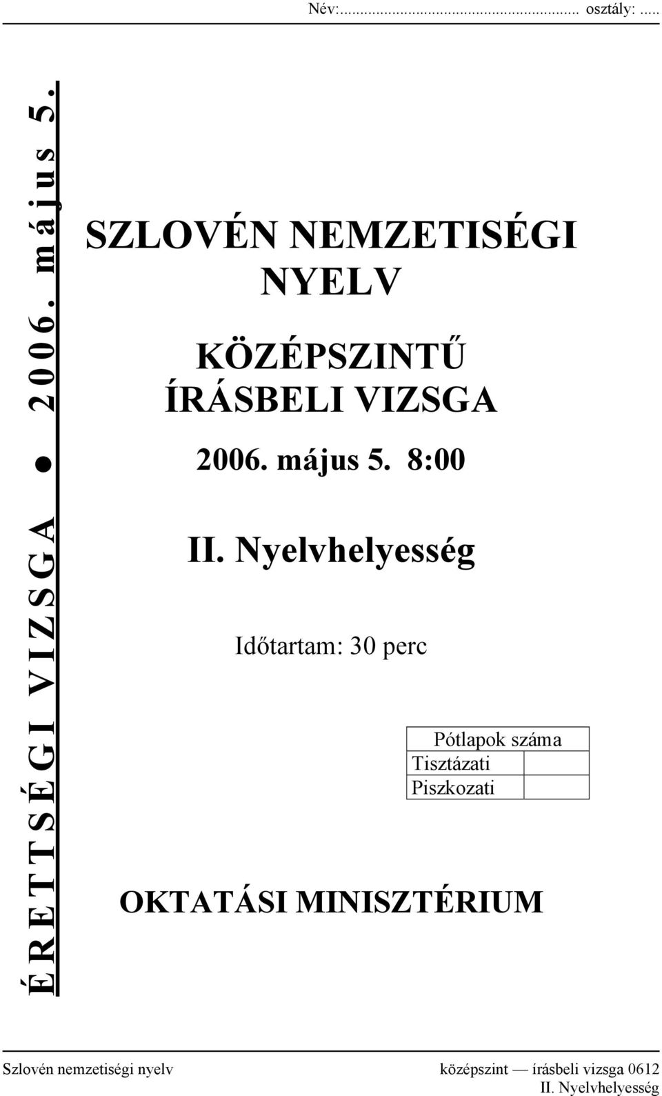 8:00 II.