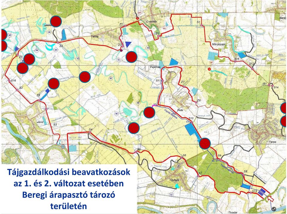 és 2. változat esetében